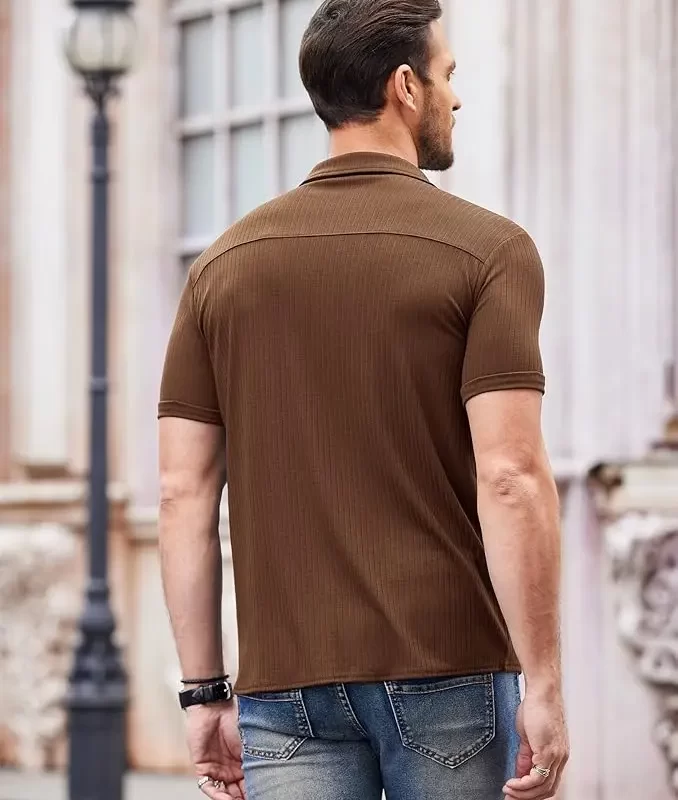 2024 New Mens Casual Wrinkle